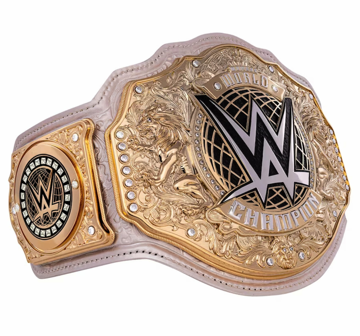 New 2023 WWE Women's Heavyweight Wrestling Championship Replica Title Belt, WWE Belt - Women's Champion Belt, 2MM Brass Adult Size