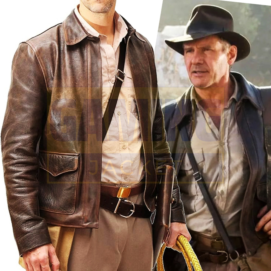 Raiders of The Lost Ark Indiana Jones Leather Jacket