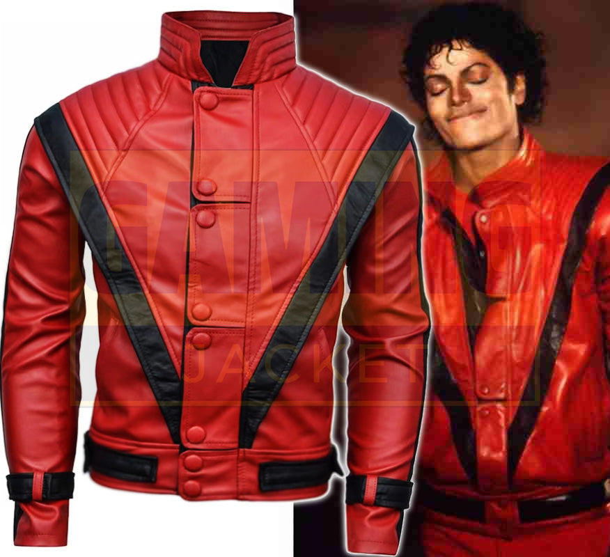 Micheal Jackson Thriller Leather Jacket