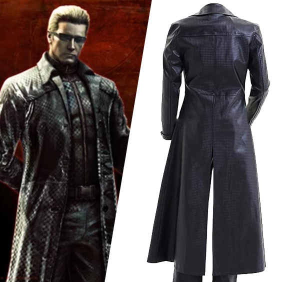 Resident Evil 5 Albert Leather Coat