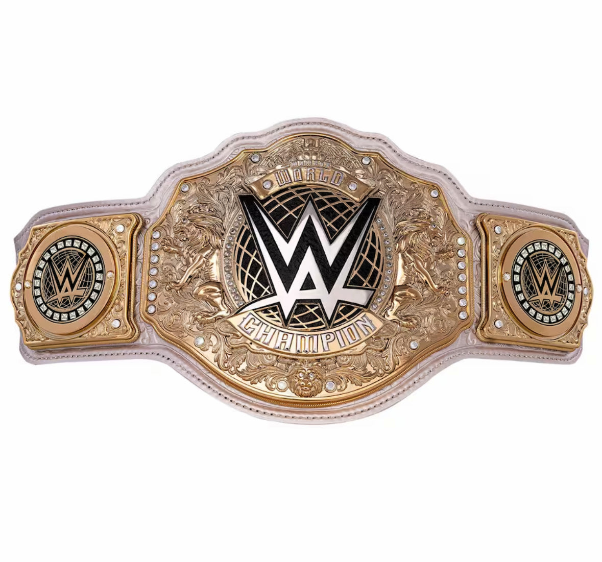New 2023 WWE Women's Heavyweight Wrestling Championship Replica Title Belt, WWE Belt - Women's Champion Belt, 2MM Brass Adult Size