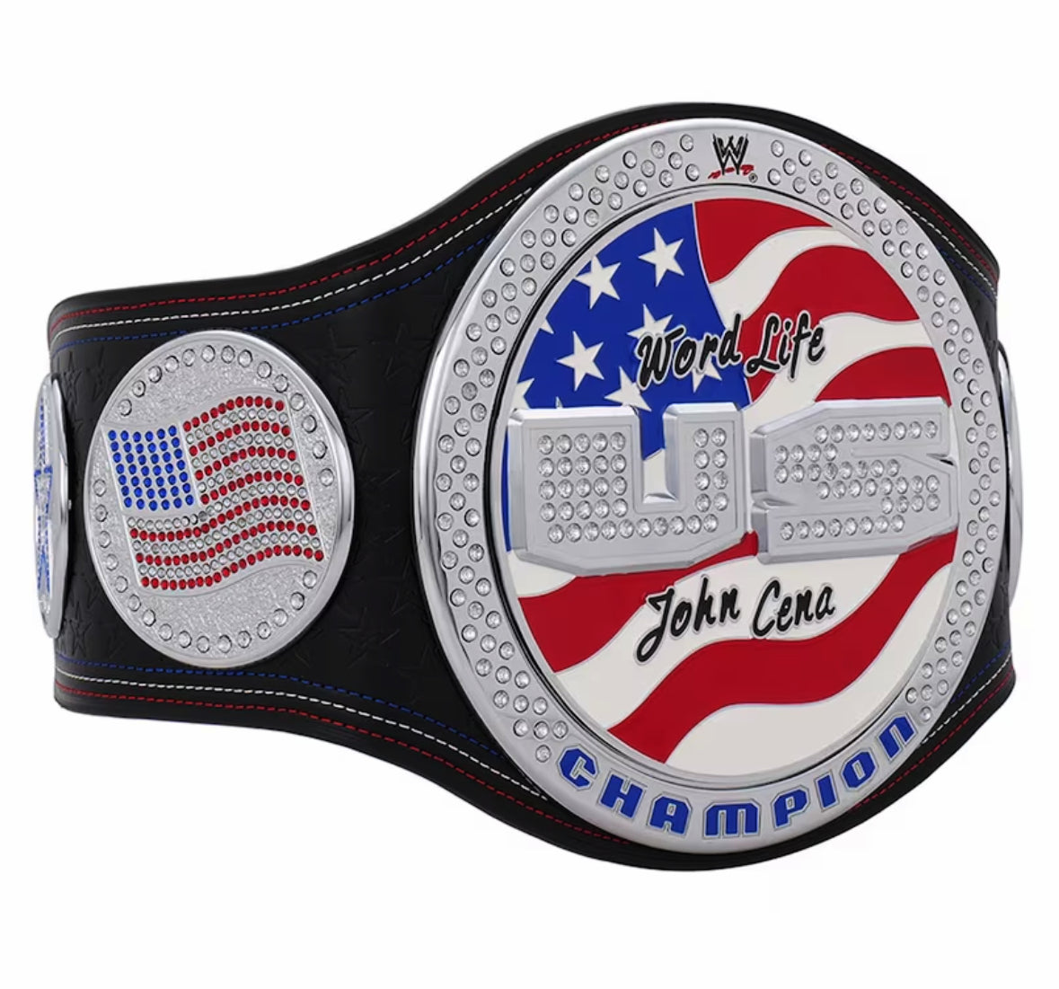 John Cena Legacy Championship Title Belt - WWE John Cena US Replica Belt - John Cena Champion Belt - WWE Belts - Wrestling Belts