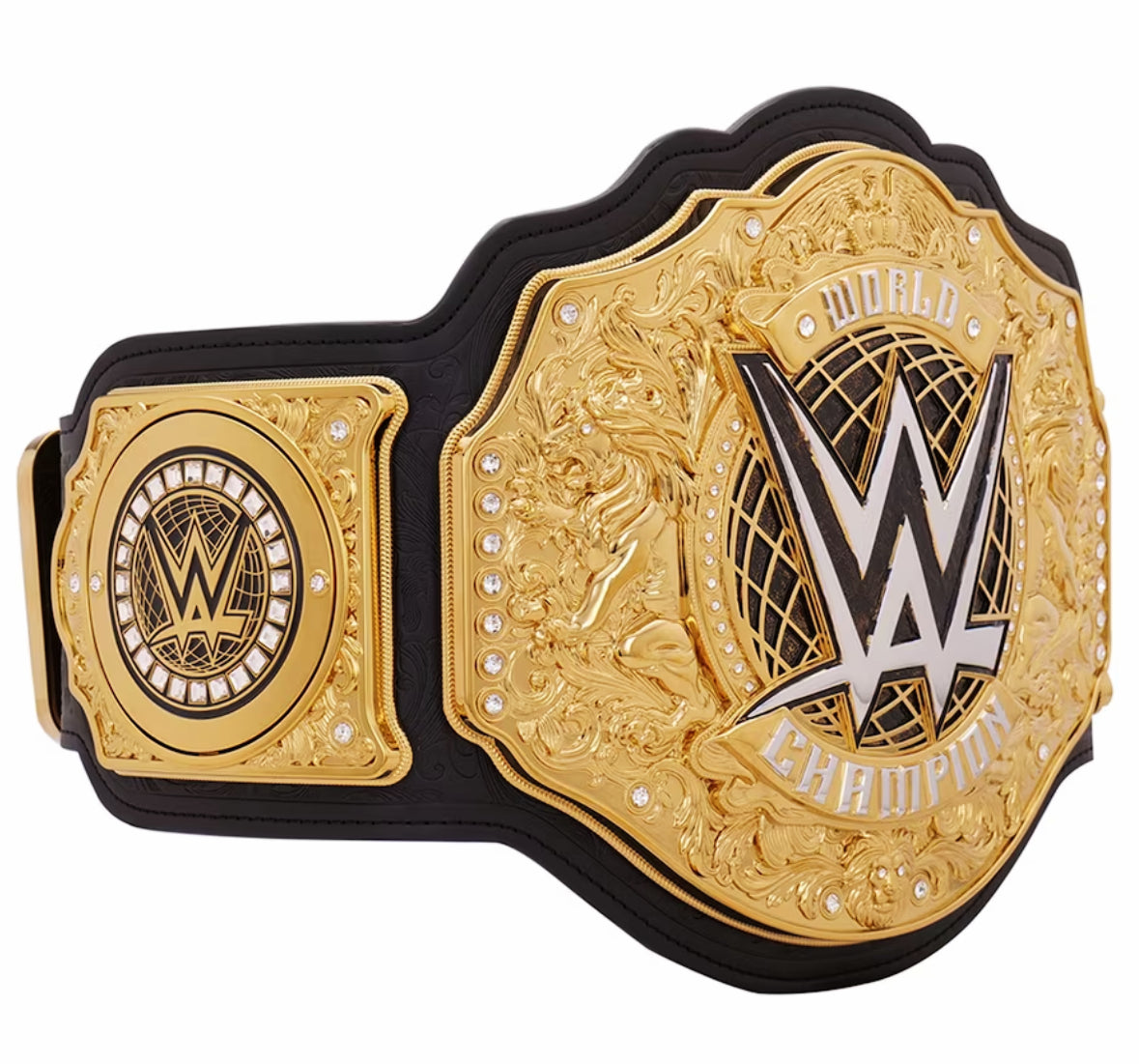 WWE Women's Undisputed Champion Wrestling Replica Title Belt, 2MM Brass Adult Size, Gift For Her