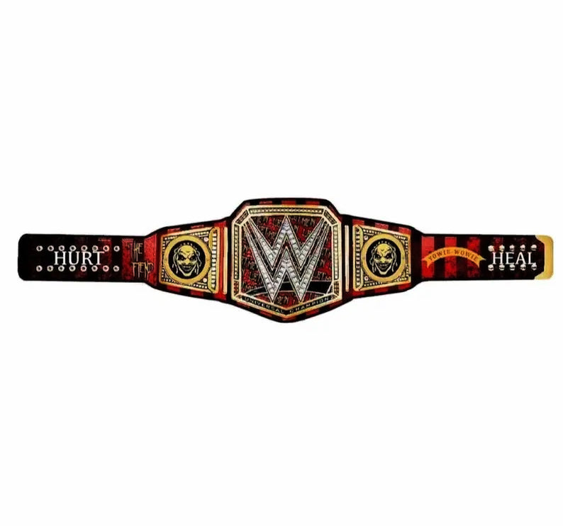 Tribute To Bray Wyatt The Fiend Let Me In Custom Championship Leather Belt