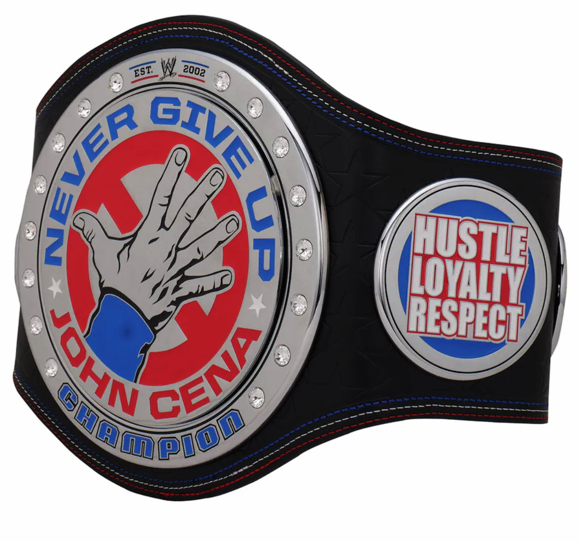 John Cena Legacy Championship Collector's Title Belt - WWE John Cena US Replica Belt - John Cena Champion Belt - WWE Belts - Wrestling Belts