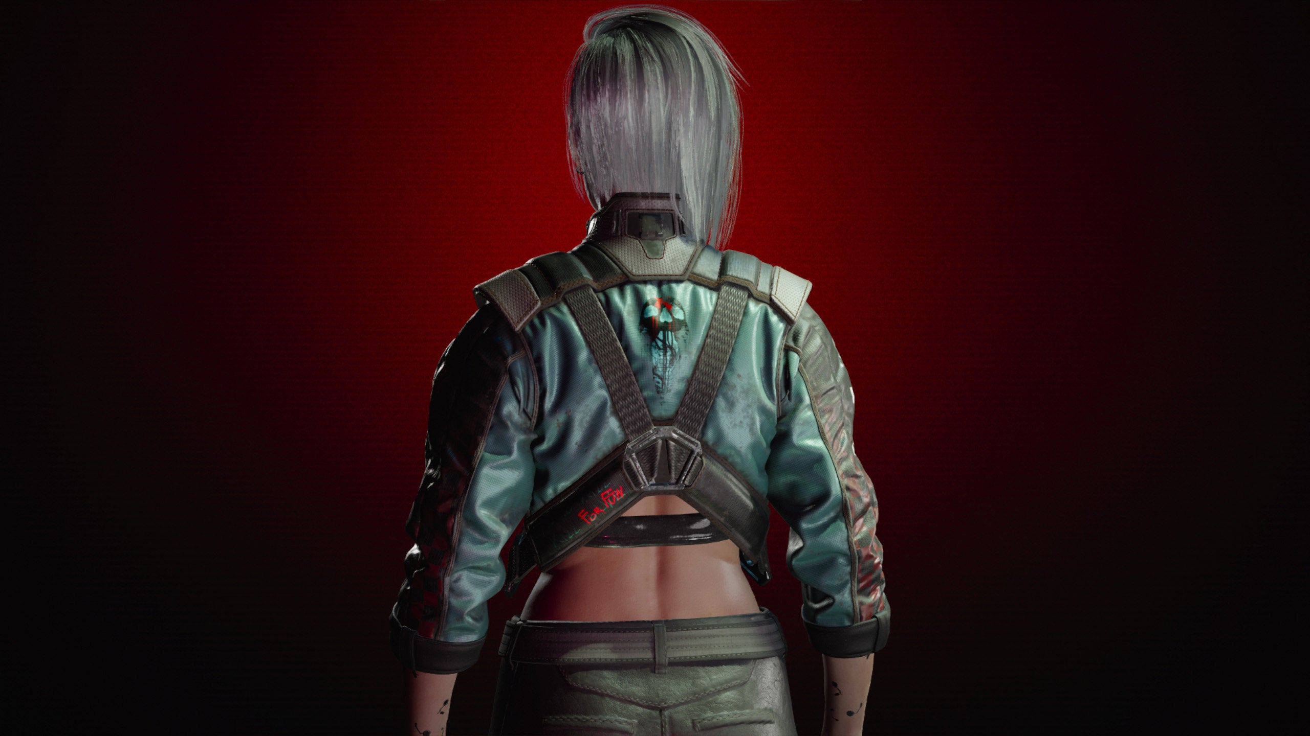 Cyberpunk 2077 Wraiths Rally Bolero Leather Jacket