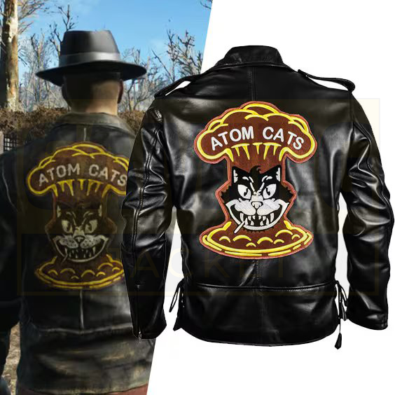 Fallout 4 Atom Cats Leather Jacket