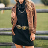 womens fringe leather jacket